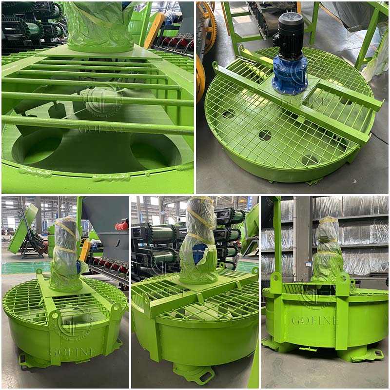 Fertilizer disc mixer