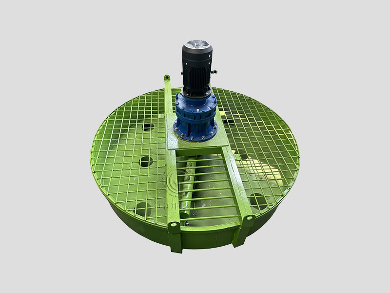 Fertilizer disc mixer