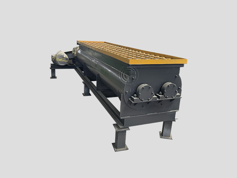 Twin shaft horizontal mixer