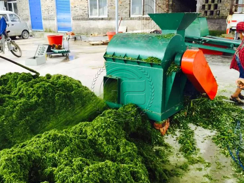 High-efficiency crushing semi-wet material crushe