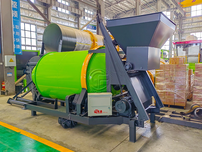 Precision proportioned BB fertilizer mixer